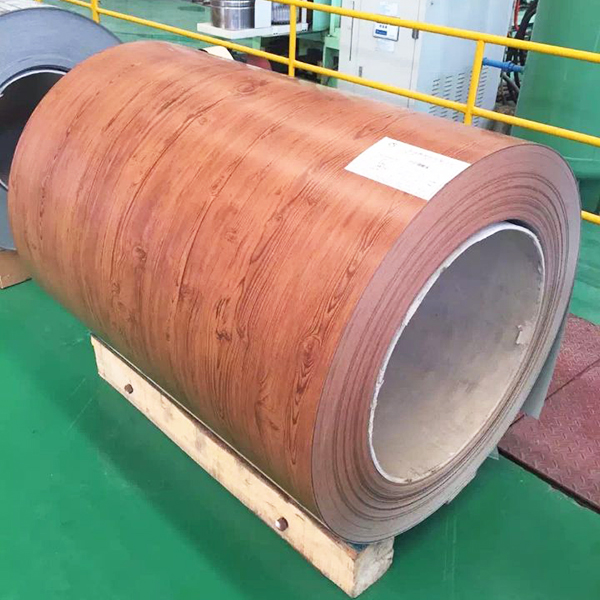 Color Coated Steel Coil Wood Grain for Construction Use for Decorating Wall/Elevator