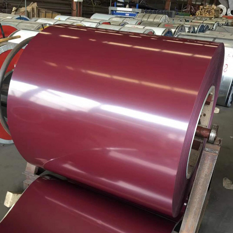 Painted PPGI PPGL PE PVDF Prepainted Aluminum Alloy Coils And Sheets Manufacture