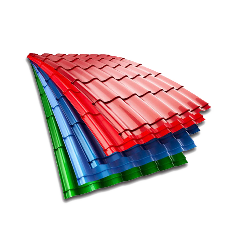 Corrugated PPGI/PPGL 0.12-1.5mm Galvanized Steel Roofing Tile Building Material Sheet