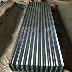 18 Gauge Corrugated Roofing Tile Gi / Gl Plate Zinc Coating 40-180g Galvanized Corrugated Sheet Roofing Steel Sheet