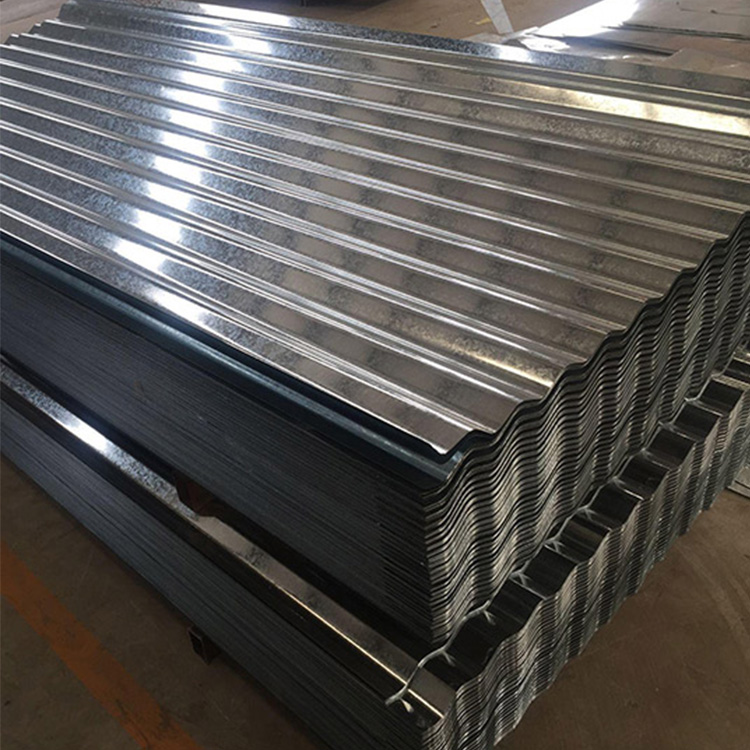 18 Gauge Corrugated Roofing Tile Gi / Gl Plate Zinc Coating 40-180g Galvanized Corrugated Sheet Roofing Steel Sheet