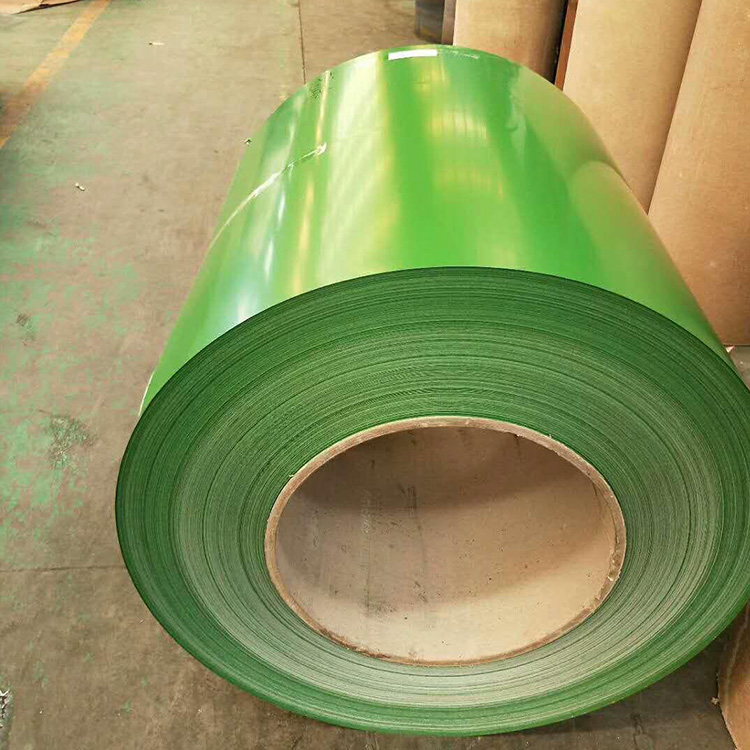 Painted PPGI PPGL PE PVDF Prepainted Aluminum Alloy Coils And Sheets Manufacture