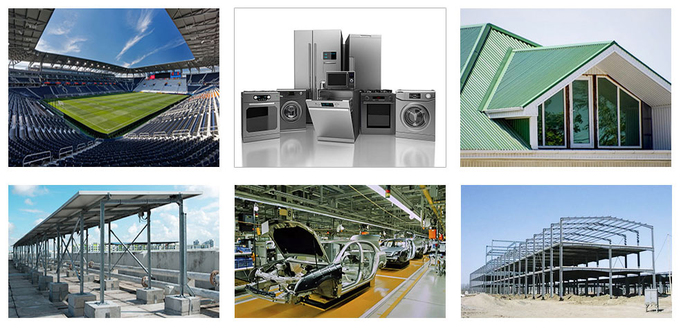 Sino Steel steel sheet coil application